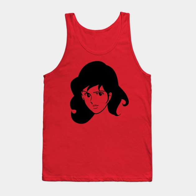 Fujiko Margot Lupin The Third Tank Top by SaverioOste